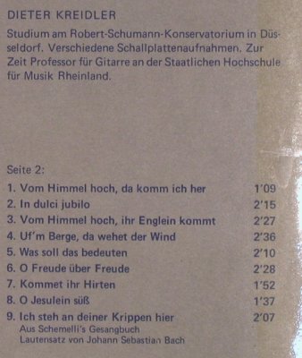 V.A.Da haben d.Dornen Rosen getrage: Alte Weihnachtslieder,Walter Gerwig, Thorofon alternum(ATH 139), D, vg+/vg+, 1975 - LP - L8818 - 6,00 Euro