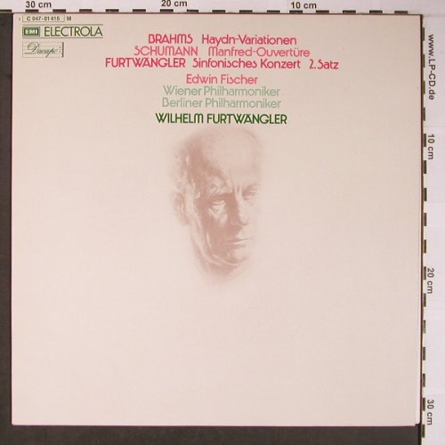 Furtwängler,Wilhelm: Brahms HaydnVaria,Schumann,Furtw., Dacapo/EMI Electrola (C 047-01 415 M), D Typ: LP Best.-Nr.: L8824 Preis: 9,00 Euro