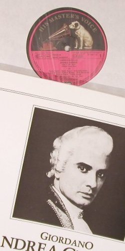 Giordano,Umberto: Andrea Chenier,Box, His Masters Voice(29 1064 3), D, 1986 - 2LP - L8827 - 9,00 Euro