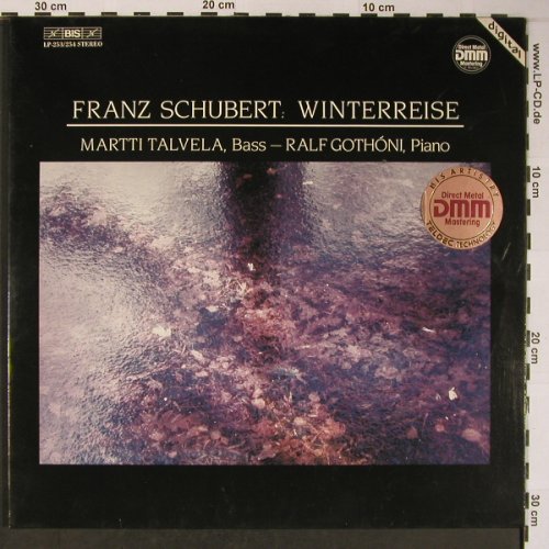 Schubert,Franz: Winterreise, Foc, BIS(LP-253/254), D, 1984 - 2LP - L8835 - 9,00 Euro