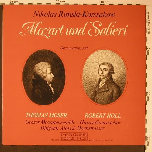 Rimsky-Korsakov,Nicolai: Mozart und Salieri, Preiser Records(SPR 3283), A, 1977 - LP - L8836 - 7,50 Euro