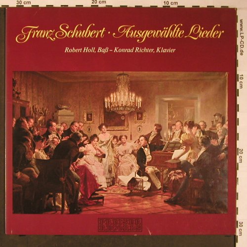 Schubert,Franz: Ausgewählte Lieder, Preiser Records (SPR 3288), A, 1977 Typ: LP Best.-Nr.: L8839 Preis: 7,50 Euro