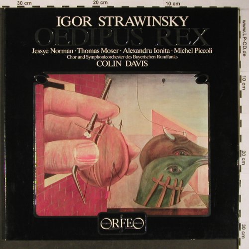 Strawinsky,Igor: Oedipus Rex, Foc, Orfeo(S 071831 A), D, 1983 - LP - L8841 - 7,50 Euro