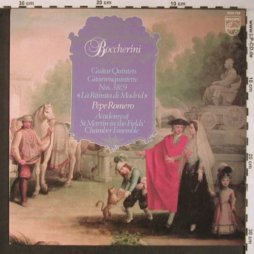Boccherini,Luigi: Gitarrenquitette Nr.4,5 & 6,Club-Ed, Philips(9500 789), NL, 1980 - LP - L8855 - 6,00 Euro