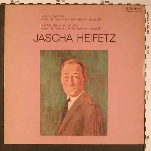 Tschaikowsky,Peter/Mendelssohn: Konzert f.Violin&Orch.inD,op35/op64, Eterna, vg+/m- (8 26 814), DDR, 1976 Typ: LP Best.-Nr.: L8862 Preis: 5,00 Euro