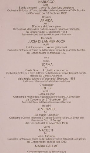 Callas,Maria: Cara Maria-First Class,Opera Series, RCA(VLS 32639), I, Ri,  - LP - L8872 - 7,50 Euro