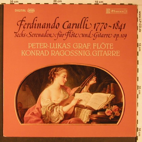 Carulli,Ferdinando: Sechs Serenaden f.Flöte,Gitarre,Foc, Claves(D 8304), D,  - LP - L8877 - 7,50 Euro