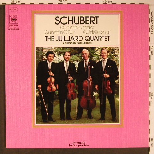 Schubert,Franz: Quintet In C Major Op.163,D.956,Foc, CBS (CBS 76268), NL, 1974 Typ: LP Best.-Nr.: L8888 Preis: 7,50 Euro