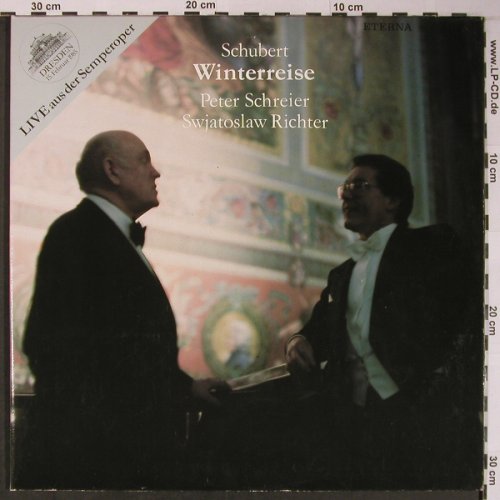 Schubert,Franz: Winterreise, Foc,Live Semperoper, Eterna (8 27 922-923), DDR, 1985 Typ: 2LP Best.-Nr.: L8894 Preis: 14,00 Euro