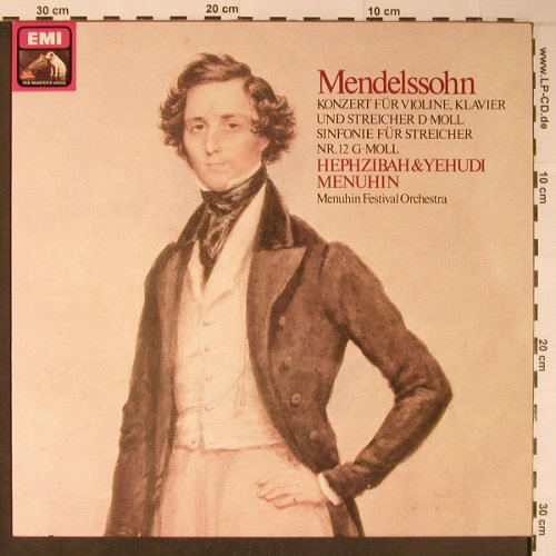 Mendelssohn Bartholdy,Felix: Konzert Für Violine,Klavier & Strei, EMI(10 3462 1), D, co, 1979 - LP - L8904 - 7,50 Euro