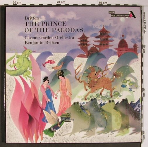 Britten,Benjamin: The Prince of the Pagodass, Box, Ace of Diamonds(GOS-558-9), UK, 1968 - 2LP - L8906 - 15,00 Euro