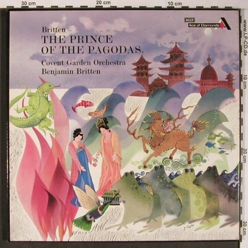 Britten,Benjamin: The Prince of the Pagodass, Box, Ace of Diamonds(GOS-558-9), UK, 1968 - 2LP - L8906 - 15,00 Euro