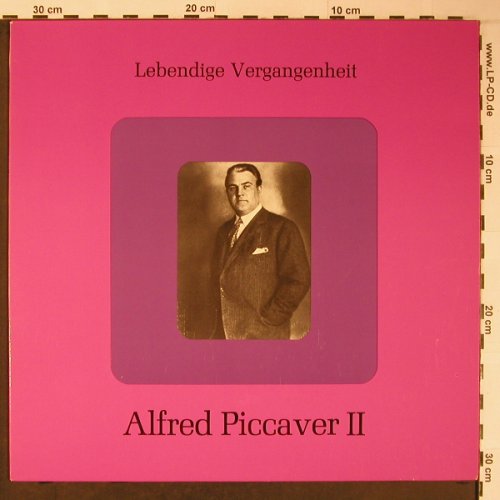 Piccaver,Alfred: Lebendige Vergangenheit II, LV (LV 106), A Typ: LP Best.-Nr.: L8909 Preis: 7,50 Euro