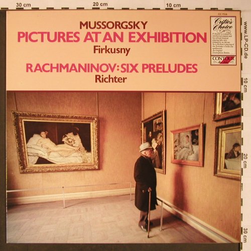 Mussorgsky,Modest/Rachmaninov: Pictures From an Exhibition/SixPrel, Contour(CC 7516), UK,Ri, 1981 - LP - L8911 - 9,00 Euro