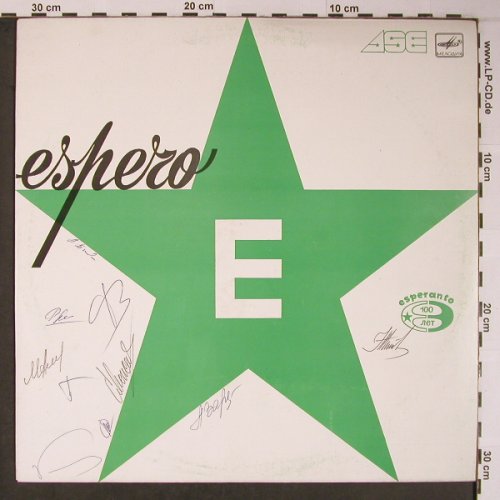 Eterna Musiko: Beethoven No.9..Nulin,esperanto, Melodia (C90 27985 002), UDSSR, 1989 Typ: LP Best.-Nr.: L8913 Preis: 14,00 Euro