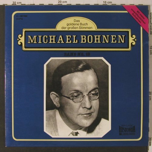 Bohnen,Michael: Das goldene Buch der großen Stimmen, Historia(H-681/682), D,BandNr10,  - 2LP - L8931 - 9,00 Euro