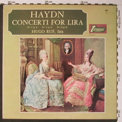 Haydn,Joseph: Lira Concerti Nr.1 F, Nr.3 C,Nr.5 G, Turnabout (TV 34055S), US Typ: LP Best.-Nr.: L8935 Preis: 7,50 Euro
