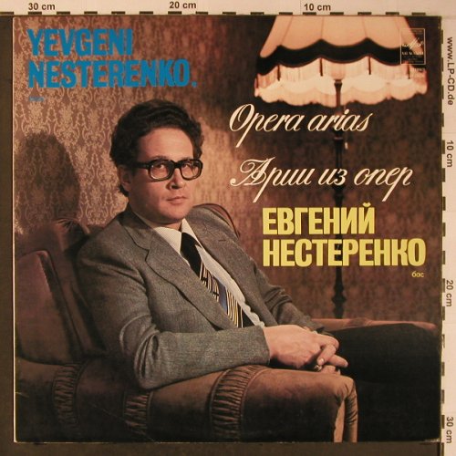 Nesterenko,Jewgeni: Opera Arias, Melodia(33CM 02929-30), UDSSR, 1980 - LP - L8952 - 9,00 Euro