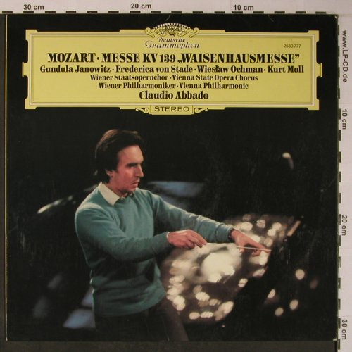 Mozart,Wolfgang Amadeus: Messe KV 139,Waisenhausmesse, D.Gr.(2530 777), D, 1976 - LP - L8963 - 7,50 Euro