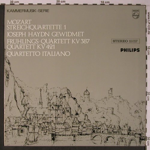 Mozart,Wolfgang Amadeus: Streichquartette 1,Josef Haydn gew., Philips (839 604 DXY), NL Typ: LP Best.-Nr.: L8986 Preis: 6,00 Euro