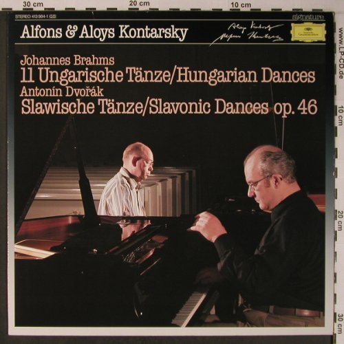 Brahms,Johannes / Dvorak: 11 Ungarische Tänze/Slawische Tänze, D.Gr. Signature(413 984-1), D, Ri,  - LP - L8993 - 12,50 Euro