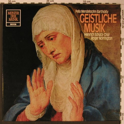 Mendelssohn-Bartholdy,Felix: Geistliche Musik, Warenprobe, Decca(SMD 1305), D, 1972 - LP - L9011 - 7,50 Euro