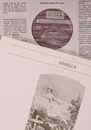 Adam,Adolphe: Giselle, Box, Decca (SET 433-4), NL/UK, 1970 Typ: 2LP Best.-Nr.: L9026 Preis: 12,50 Euro
