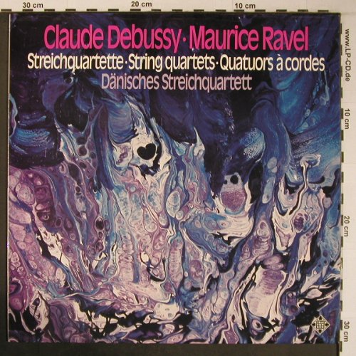 Debussy,Claude / Ravel: Streichquartett g-moll op.10/ f dur, Telefunken,Warenpr. (SAT 22 541), D, 1967 Typ: LP Best.-Nr.: L9035 Preis: 15,00 Euro