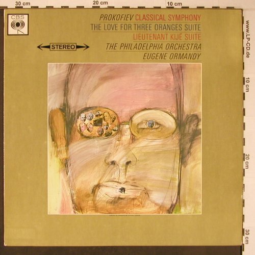 Prokofieff,Serge: Classical Symphony,Op.25. 60, 33, CBS(SBRG 72185), UK,  - LP - L9039 - 12,50 Euro