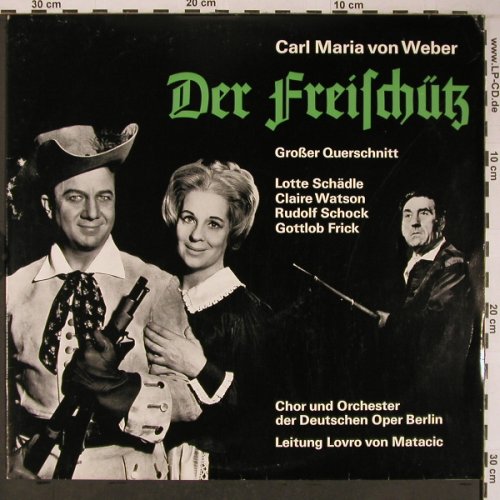 Weber,Carl Maria von: Der Freischütz-Gr.Querschnitt, Fono-Ring(SFGLP 77 949), D, m-/vg+,  - LP - L9055 - 6,00 Euro