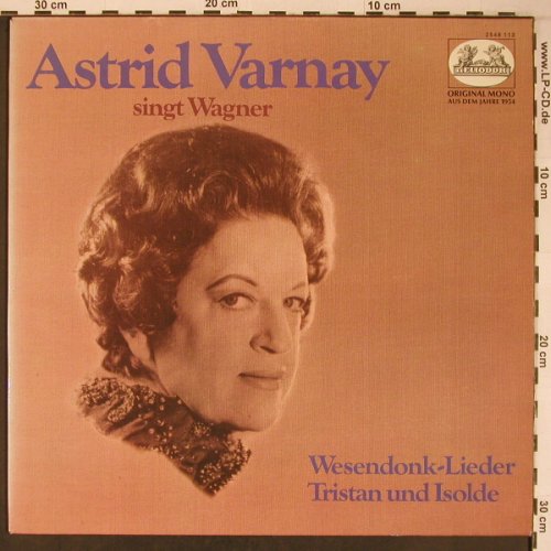 Varnay,Astrid: singt Wagner, Heliodor(2548 113), D, Ri, 1959 - LP - L9056 - 5,00 Euro