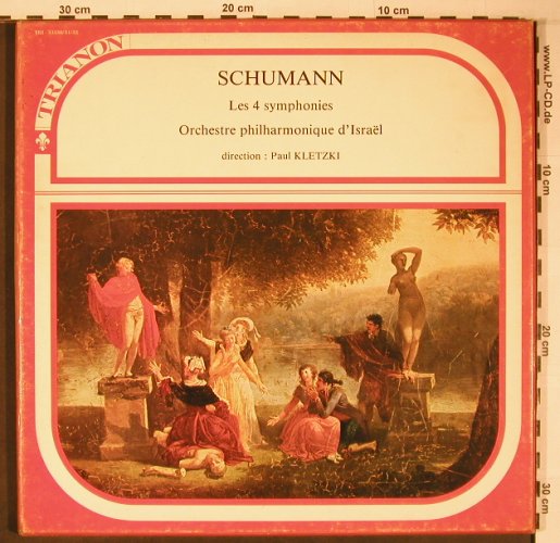 Schumann,Robert: Les 4 symphonies, bad condition,Box, Sonopress Trianon(TRI33.330/31/32), F, vg-/vg-, 1983 - 3LP - L9070 - 7,50 Euro