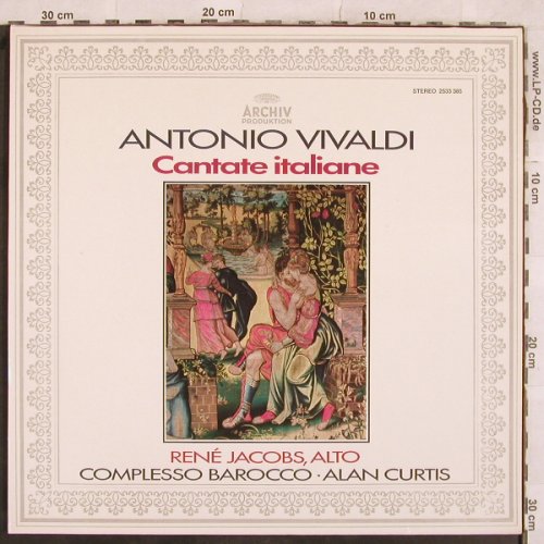 Vivaldi,Antonio: Cantate italiane, Foc, Archiv(2533 385), D, 1978 - LP - L9075 - 9,00 Euro