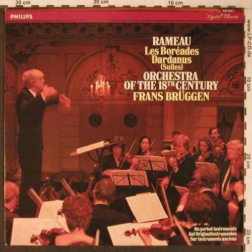 Rameau,Jean Philippe: Les Boreades Dardanus(Suites), Philips(420 240-1), D,Club Ed., 1987 - LP - L9082 - 7,50 Euro