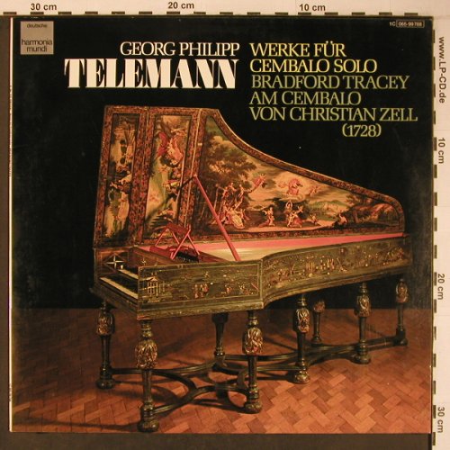 Telemann,Georg Philipp: Werke für Cembalo Solo, Harmonia Mundi(065-99 788), D, 1978 - LP - L9089 - 12,50 Euro
