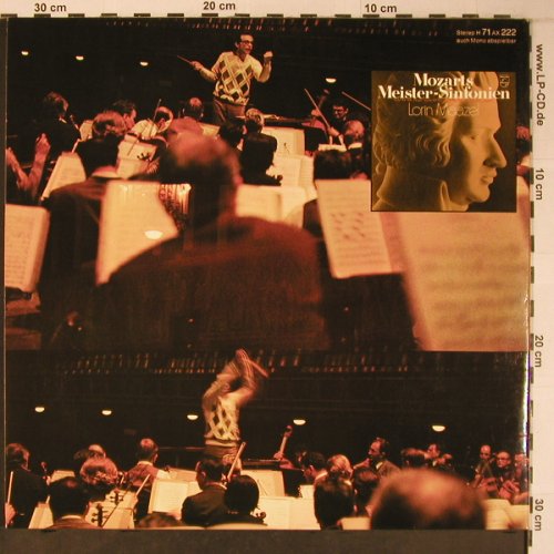 Mozart,Wolfgang Amadeus: Mozarts Meister Sinfonien, Foc, Philips (H 71 AX 222), D Typ: 2LP Best.-Nr.: L9102 Preis: 9,00 Euro
