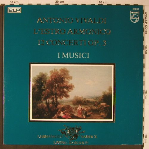 Vivaldi,Antonio: L'estro Armonico,12 Concerti op.3, Philips (6768 307), NL,Ri,Foc Typ: 2LP Best.-Nr.: L9107 Preis: 14,00 Euro