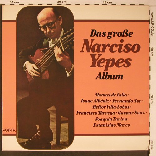 Yepes,Narciso: Das Große N.Y.Album,Foc, Acanta(29 400), D,  - 2LP - L9111 - 15,00 Euro