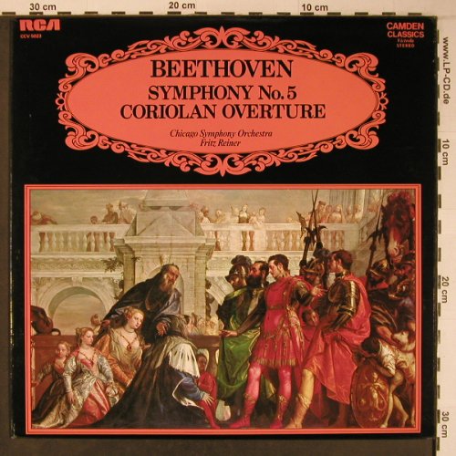 Beethoven,Ludwig van: Symphony No.5 Coriolan Overture, RCA Camden(CCV 5023), UK,  - LP - L9116 - 9,00 Euro