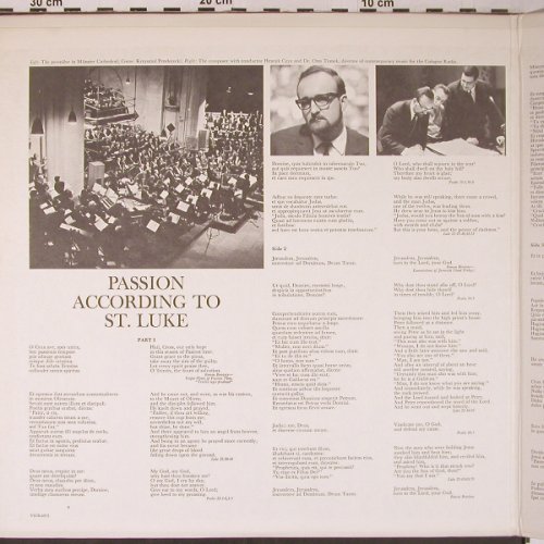 Penderecki,Krzysztof: Passion According to St.Luke, RCA Victrola (VICS-6015), D,Ri,Mono Typ: 2LP Best.-Nr.: L9121 Preis: 17,50 Euro