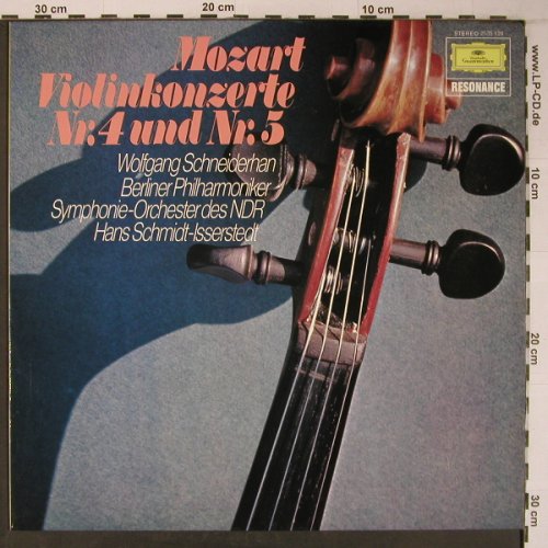 Mozart,Wolfgang Amadeus: Violinkonzerte Nr.4 & 5, D.Gr. Resonance(2535 124), D, Ri,  - LP - L9126 - 9,00 Euro