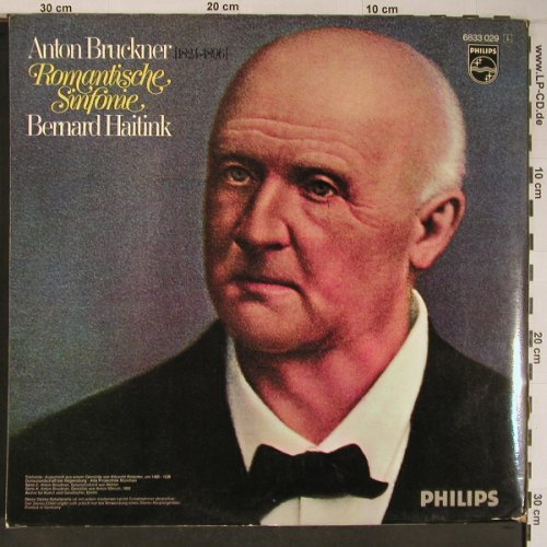 Bruckner,Anton: Sinfonie Nr.4 Es-dur, Foc,Booklett, Philips(6833 029), D, vg+/m-,  - LP - L9141 - 9,00 Euro