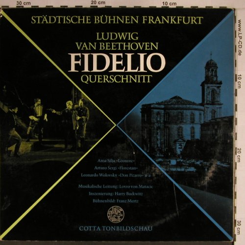 Beethoven,Ludwig van: Fidelio-Querschnitt, Foc,VG+/VG+, Cotta Tonbildschau(TBS 602), D, 1962 - LP - L9154 - 20,00 Euro