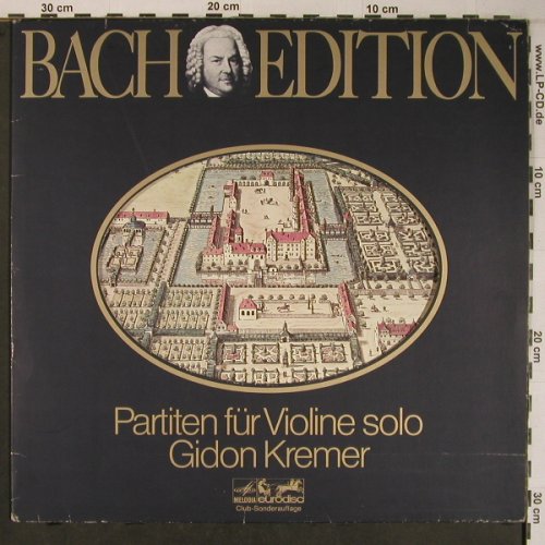 Bach,Johann Sebastian: Partiten für Violine Solo, Club Ed., Melodia / Eurodisc(64 637 2), D, 1975 - LP - L9156 - 14,00 Euro