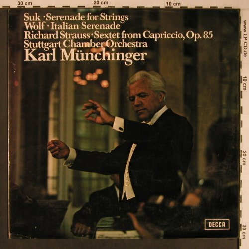 Suk,Josef / Wolf / R.Strauss: Serenade for Strings, m-/vg+, Decca(SXL 6533), UK, 1971 - LP - L9168 - 7,50 Euro