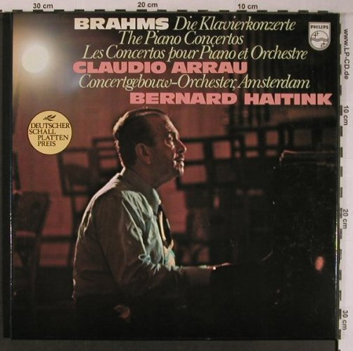 Brahms,Johannes: Die Klavierkonzerte, Box, Philips(6747 432), NL, 1970 - 2LP - L9173 - 12,50 Euro