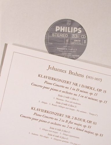 Brahms,Johannes: Die Klavierkonzerte, Box, Philips(6747 432), NL, 1970 - 2LP - L9173 - 12,50 Euro