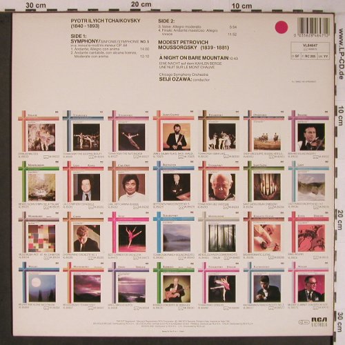 Tschaikowsky,Peter: Symphony No.5, RCA Victrola (VL 84647), I, 1985 Typ: LP Best.-Nr.: L9176 Preis: 7,50 Euro