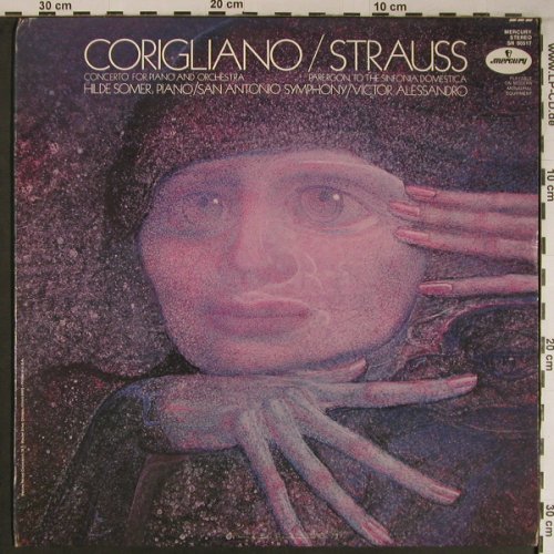 Corigliano,John / R.Strauss: Conc.f.Piano&Orch./Parergon..op.73, Mercury(SR 90517), US, 1969 - LP - L9187 - 20,00 Euro
