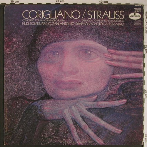 Corigliano,John / R.Strauss: Conc.f.Piano&Orch./Parergon..op.73, Mercury (SR 90517), US, 1969 Typ: LP Best.-Nr.: L9187 Preis: 20,00 Euro